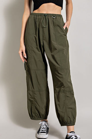 Way Up Cargo Parachute Pants