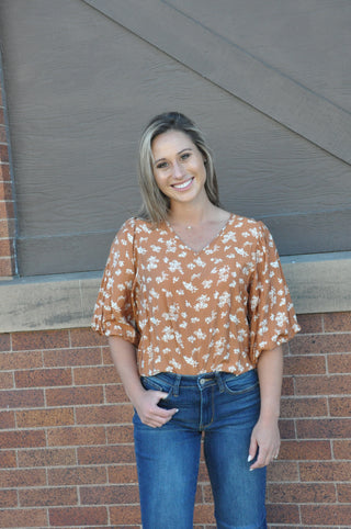 PS Kate Floral LS Top