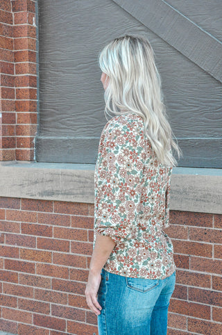 PS Kate Floral LS Top