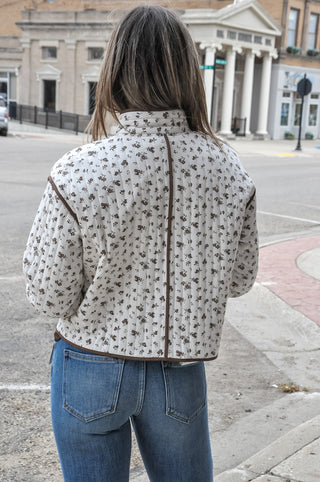 Petal Haven Quilted Jacket
