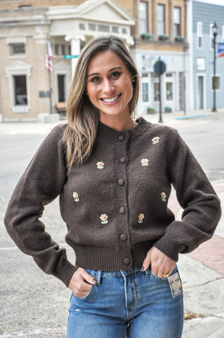 Petal Keepsake Button Cardigan | JQ Clothing Co.