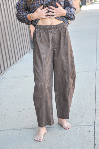 Crown Woven Parachute Pants