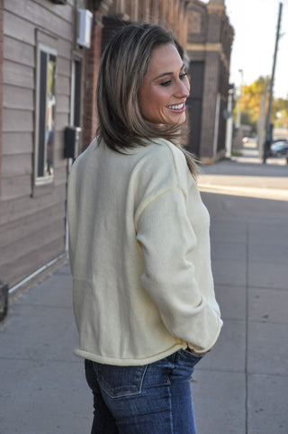 The Iconic Butter Sweater, view 2 | JQ Clothing Co.