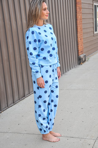 Polka Dot Sweatpants, view 3
