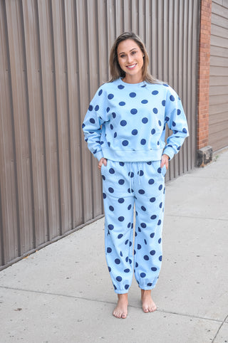 Polka Dot Sweatpants