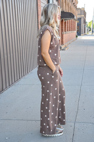 Polka Dot Tank & Pants Set