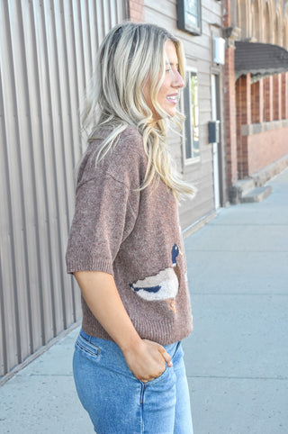 Pondside Duck Knit Sweater