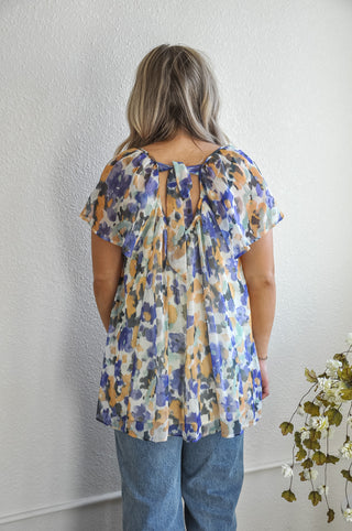 Printed Chiffon Tunic