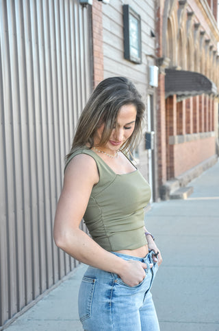 Quiet Allure Ruched Knit Top