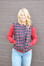 Navy/Red