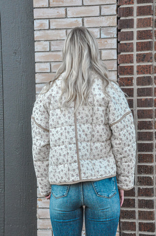 Quincy Quilted Floral Jacket