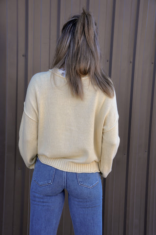 Raw Edge Exposed Seam Cardigan