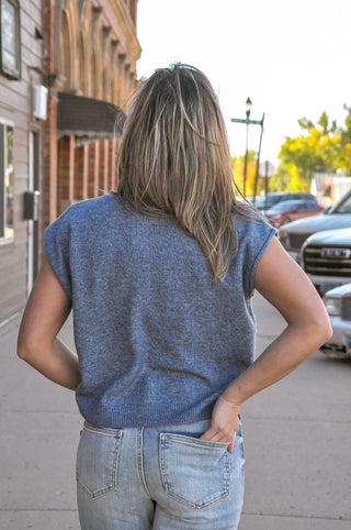 Raw Edge Sleeveless Lightweight Cardigan