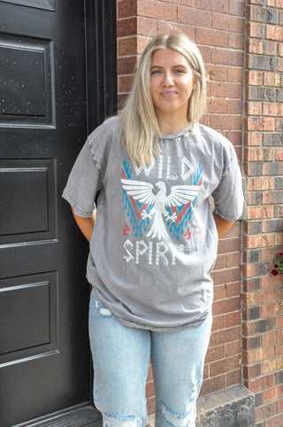 Retro Wild Spirit Graphic Tee