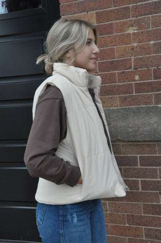 Reversible Corduroy Puffer Vest | JQ Clothing Co.