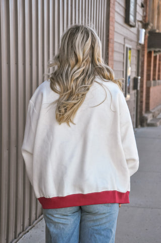 Reversible HoHoHo Mockneck