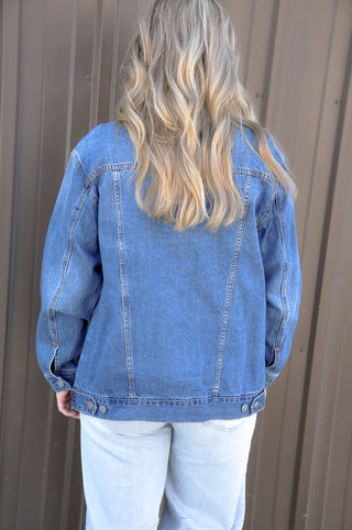 Risen Oversized Denim Jackets