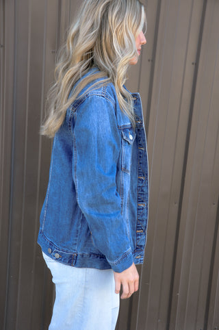 Risen Oversized Denim Jackets