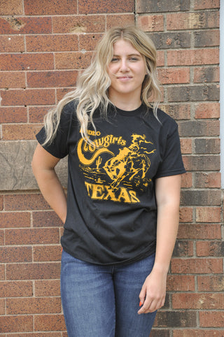 Rodeo Cowgirls Texas Graphic Tee