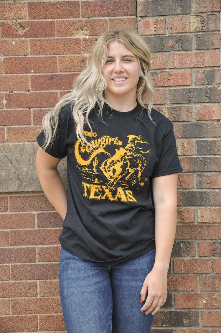 Rodeo Cowgirls Texas Graphic Tee