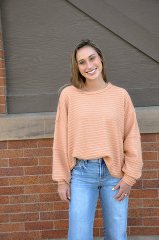 Round Neck Vintage Sweater Pullover