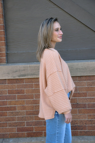 Round Neck Vintage Sweater Pullover
