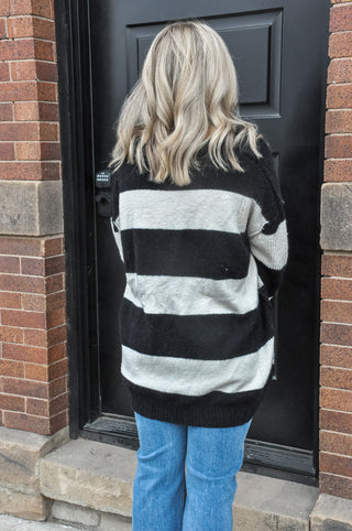 Rugby Stripe Pattern Sweater