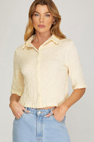 Perfect Day Textured Knit Top | JQ Clothing Co.