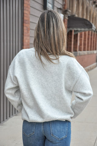 Santa Snuggles Crew Sweater