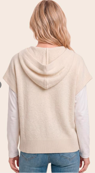 Hoodie Sweater Cardigan W/Pockets