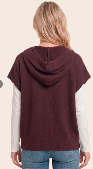 Hoodie Sweater Cardigan W/Pockets