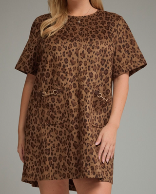 Curvy Wild Charm Mini Dress