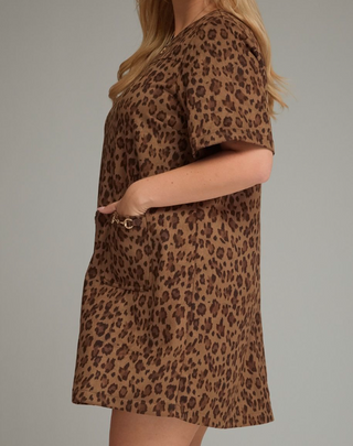 Curvy Wild Charm Mini Dress