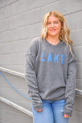 Simple Lake Fleece Crewneck