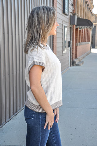 Sleeveless Summer Knit Sweater