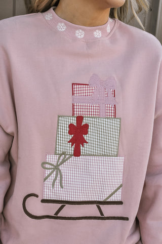 Sleigh Ride Mockneck Pullover