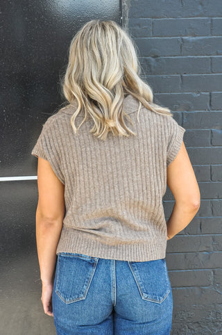 Soft Brush Sleeveless Sweater