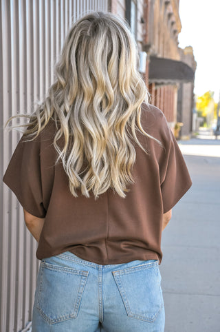 Soft Mockneck Dolman Knit