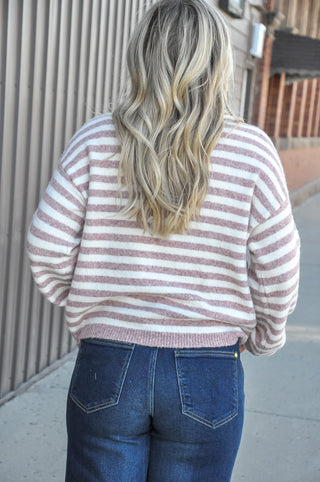 Soft Serenade Stripe Sweater