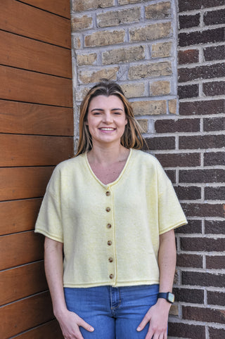 Soft Touch Button Up Sweater Cardigan