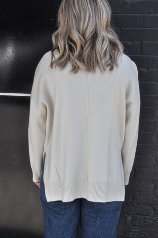 Solid Seam Sweater