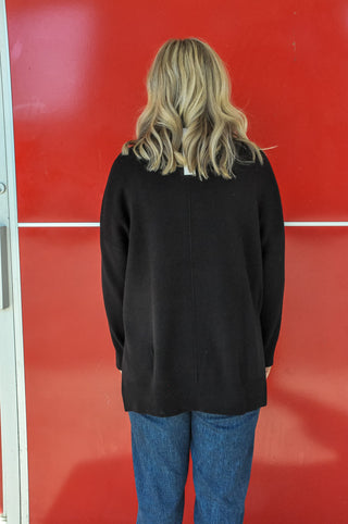 Solid Seam Sweater