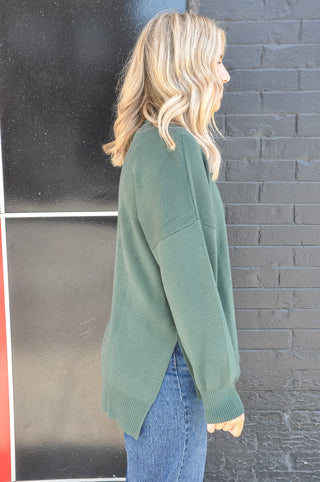 Solid Seam Sweater