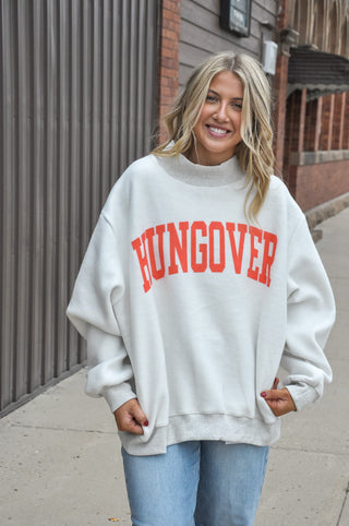 Reversible Sweatshirt w/Booze Print