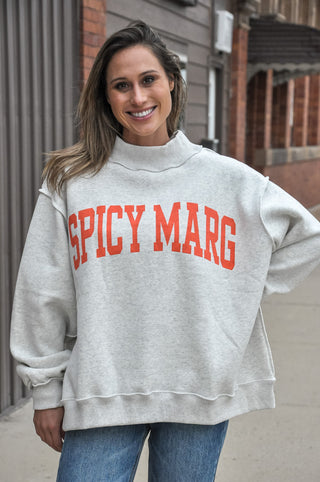 Reversible Sweatshirt w/Booze Print