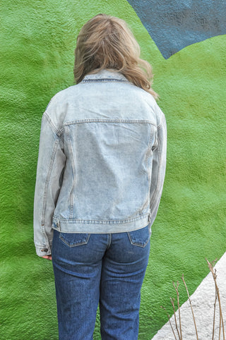 Spot Wash Classic Trucker Denim Jacket