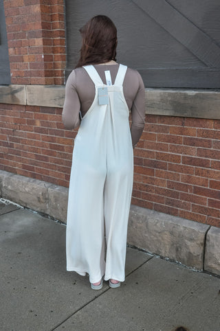 Squared Up Wide Leg Jumpsuit