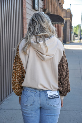 Statement Print Hoodie