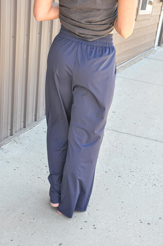 Stretch Wide Leg Pants