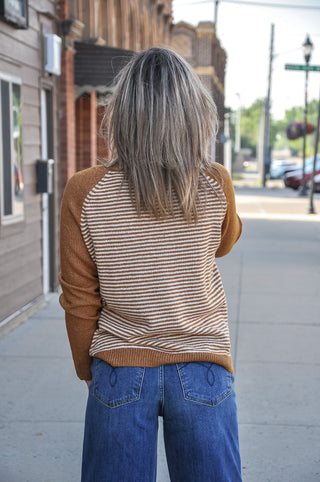 Striped Baseball Sweater